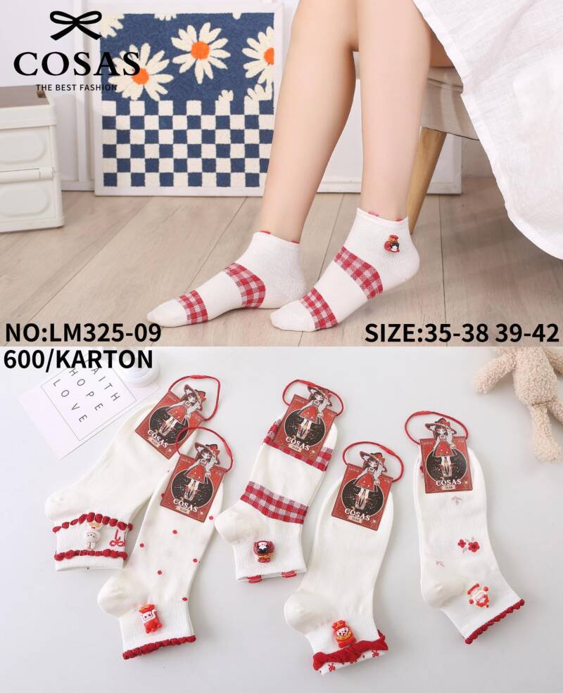 Skarpety damskie Roz 35-42, Mix kolor Paczka 40 szt